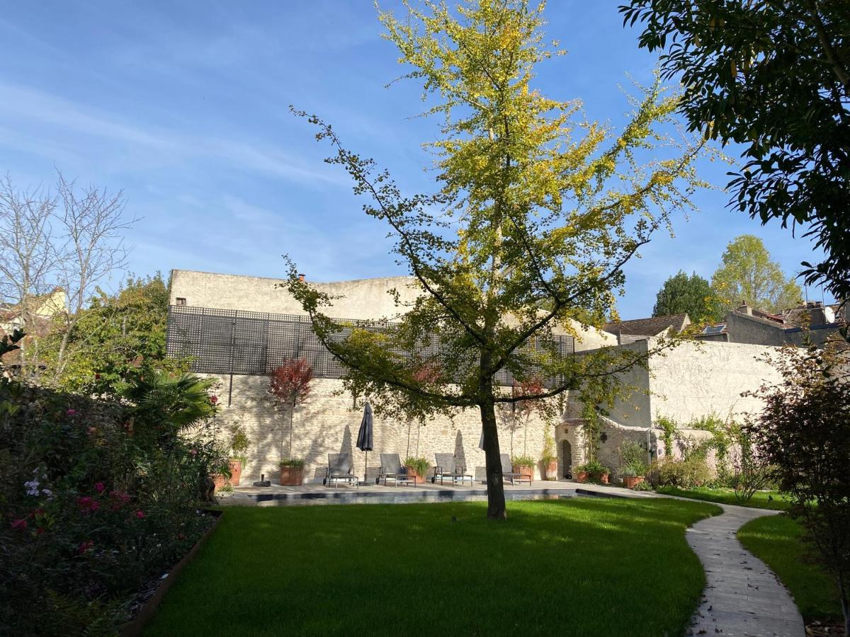 La Thebauderie Hotell Montfort-lʼAmaury Exteriör bild